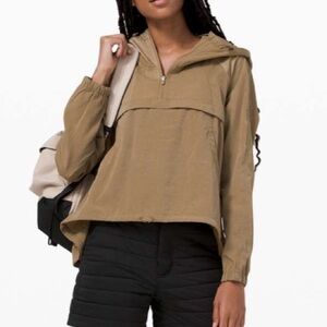 Lululemon Seek Vistas Half Zip Jacket in Frontier